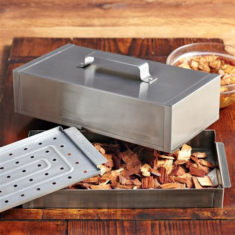 where to buy stainless steel smoker box|smoke box attachment for grill.